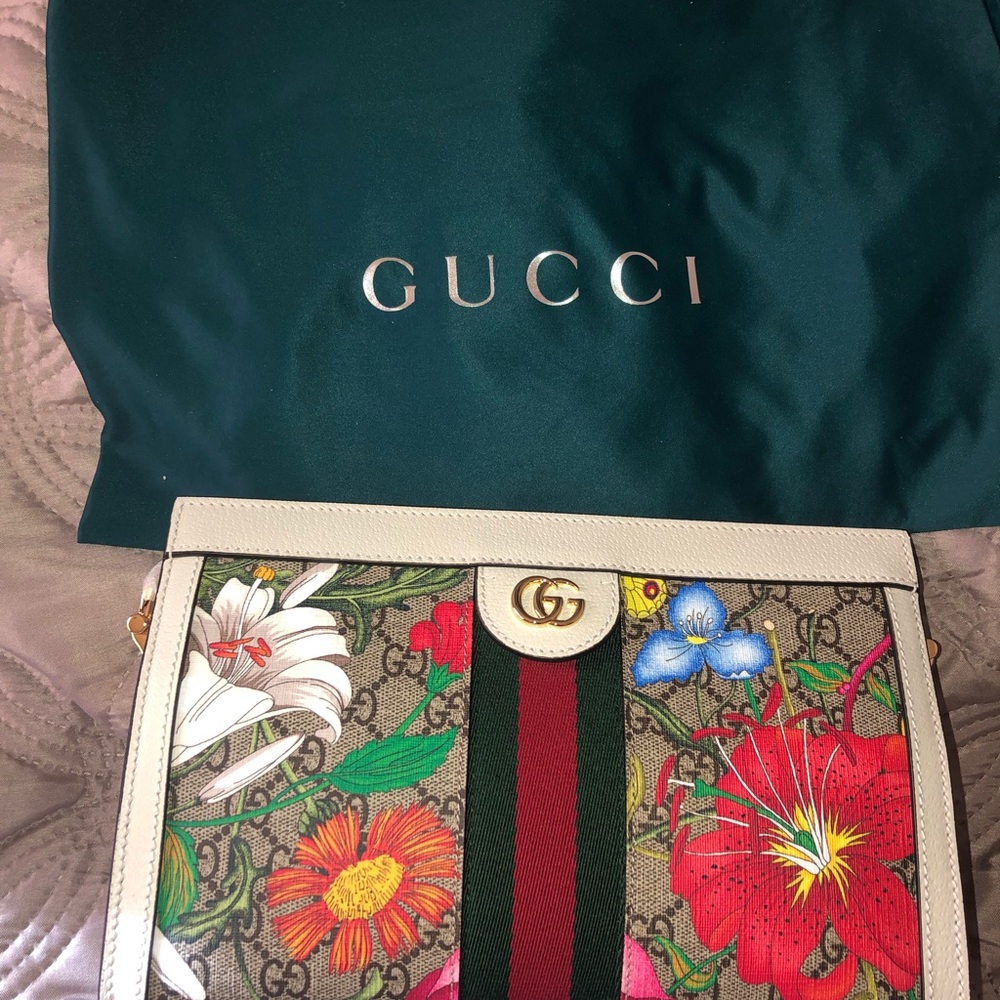 NWT Authentic Gucci Flora bag.  SOLD - Picture 6 of 12